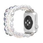 Pearl Crystal Watchband, For Apple Watch 5 & 4 40mm / 3 & 2 & 1 38mm, For Apple Watch 5 & 4 44mm / 3 & 2 & 1 42mm