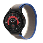 لساعات Samsung Galaxy Watch 5 Pro / Watch4 Classic، سوار ساعة من النايلون بحلقة
