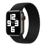 سوار ساعة مضفر من النايلون ذو لفّة واحدة لساعات Apple Watch السلسلة 8 و 7 41 مم / SE 2 و 6 و SE و 5 و 4 40 مم / 3 و 2 و 1 38 مم، لساعات Apple Watch السلسلة 8 و 7 41 مم، 135 مم، لساعات Apple Watch السلسلة 8 و 7 41 مم، 135 مم