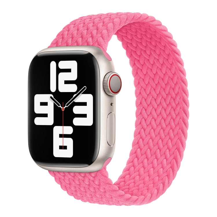 سوار ساعة مضفر من النايلون ذو لفّة واحدة لساعات Apple Watch السلسلة 8 و 7 41 مم / SE 2 و 6 و SE و 5 و 4 40 مم / 3 و 2 و 1 38 مم، لساعات Apple Watch السلسلة 8 و 7 41 مم، 135 مم، لساعات Apple Watch السلسلة 8 و 7 41 مم، 135 مم