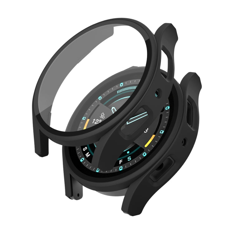 غطاء حماية ساعة مدمج من PC غير لامع + فيلم مقسى، لساعات Samsung Galaxy Watch 5 مقاس 40 مم