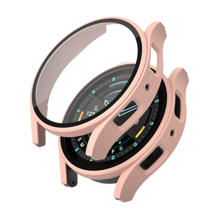 غطاء حماية ساعة مدمج من PC غير لامع + فيلم مقسى، لساعات Samsung Galaxy Watch 5 مقاس 40 مم