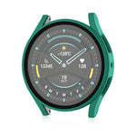 غطاء حماية ساعة مدمج من PC غير لامع + فيلم مقسى، لساعات Samsung Galaxy Watch 5 مقاس 40 مم