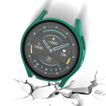 غطاء حماية ساعة مدمج من PC غير لامع + فيلم مقسى، لساعات Samsung Galaxy Watch 5 مقاس 40 مم