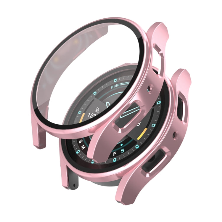 غطاء حماية ساعة مدمج من PC غير لامع + فيلم مقسى، لساعات Samsung Galaxy Watch 5 مقاس 40 مم