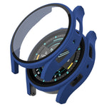 غطاء حماية ساعة مدمج من PC غير لامع + فيلم مقسى، لساعات Samsung Galaxy Watch 5 مقاس 40 مم