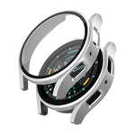 Frosted PC + Tempered Film Integrated Watch Protective Case, For Samsung Galaxy Watch 5 40mm