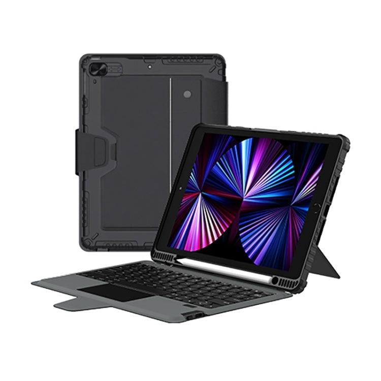 غطاء لوحة مفاتيح Nillkin Bumper Combo، لجهاز iPad 10.2 2019/2020/2021