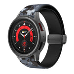 سوار ساعة سيليكوني مطبوع مغناطيسي، لساعات Samsung Galaxy Watch5