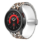 سوار ساعة سيليكوني مطبوع مغناطيسي، لساعات Samsung Galaxy Watch5