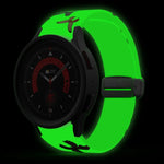 سوار ساعة سيليكوني مطبوع مغناطيسي، لساعات Samsung Galaxy Watch5
