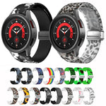سوار ساعة سيليكوني مطبوع مغناطيسي، لساعات Samsung Galaxy Watch5