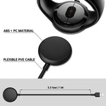 كابل شحن مغناطيسي للساعة الذكية، الطول: 1م، لمنفذ Type-C في Google Pixel Watch، لمنفذ USB في Google Pixel Watch