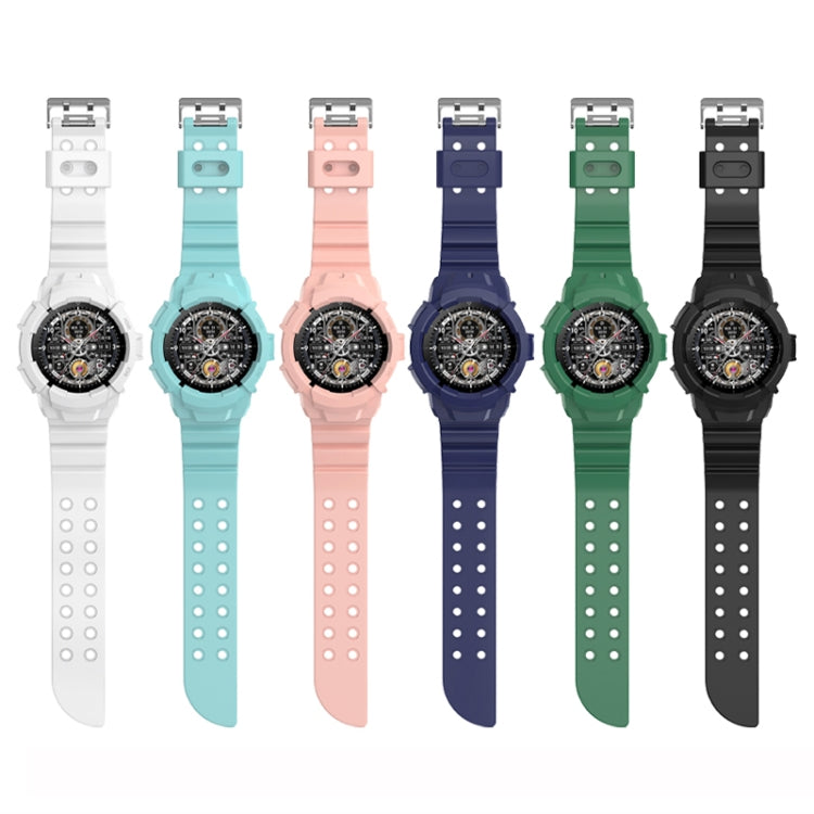 سوار ساعة سيليكون بلون صلب، لساعات Samsung Galaxy Watch5 مقاس 40 مم و44 مم