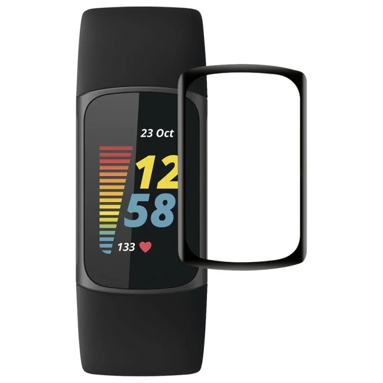 فيلم ساعة ناعم مركب ثلاثي الأبعاد، لـ Amazfit GTS 2E، لـ Fitbit Charge 5، لـ Garmin Fenix 7S، لـ Keep Band B2، لـ OPPO Watch Free، لـ OPPO Watch SE، لـ Realme Watch 2، لـ Realme Watch T1، لـ Realme Watch، لـ Google Pixel Watch
