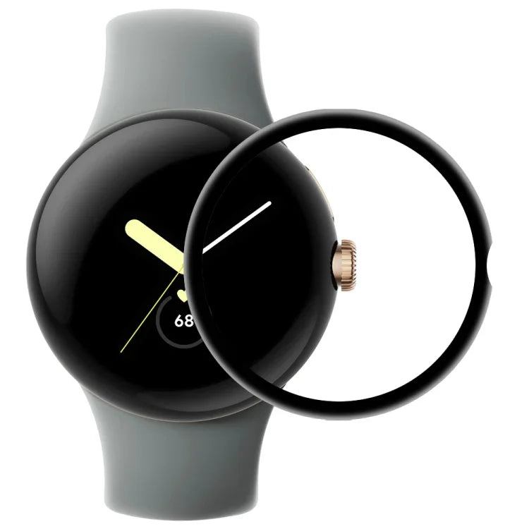 فيلم ساعة ناعم مركب ثلاثي الأبعاد، لـ Amazfit GTS 2E، لـ Fitbit Charge 5، لـ Garmin Fenix 7S، لـ Keep Band B2، لـ OPPO Watch Free، لـ OPPO Watch SE، لـ Realme Watch 2، لـ Realme Watch T1، لـ Realme Watch، لـ Google Pixel Watch