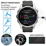 فيلم زجاجي مقسى لحماية شاشة ساعة Huawei Watch GT 2 مقاس 42مم، لـ Garmin Fenix 7S، لـ Realme Watch، لـ Amazfit Falcon، لـ Huawei Watch GT 2 42مم، لـ Huawei Watch GT 3 42مم، لـ Garmin Forerunner 158، لـ Garmin Instinct Crossover