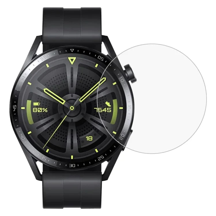 فيلم زجاجي مقسى لحماية شاشة ساعة Huawei Watch GT 2 مقاس 42مم، لـ Garmin Fenix 7S، لـ Realme Watch، لـ Amazfit Falcon، لـ Huawei Watch GT 2 42مم، لـ Huawei Watch GT 3 42مم، لـ Garmin Forerunner 158، لـ Garmin Instinct Crossover