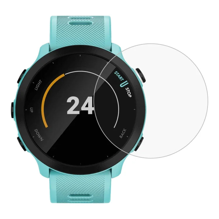 فيلم زجاجي مقسى لحماية شاشة ساعة Huawei Watch GT 2 مقاس 42مم، لـ Garmin Fenix 7S، لـ Realme Watch، لـ Amazfit Falcon، لـ Huawei Watch GT 2 42مم، لـ Huawei Watch GT 3 42مم، لـ Garmin Forerunner 158، لـ Garmin Instinct Crossover
