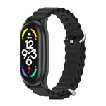MIJOBS PLUS Marine Silicone Breathable Watch Band, For Xiaomi Mi Band 6 / 5, For Xiaomi Mi Band 7 / 7 NFC