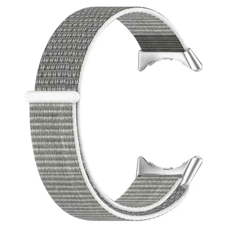 Metal Head Nylon Loop Watch Band, For Google Pixel Watch 4 / 3 / 2 / 1 41mm