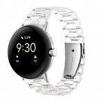 Three-beads Resin Watch Band, For Google Pixel Watch 4 / 3 / 2 / 1 41mm