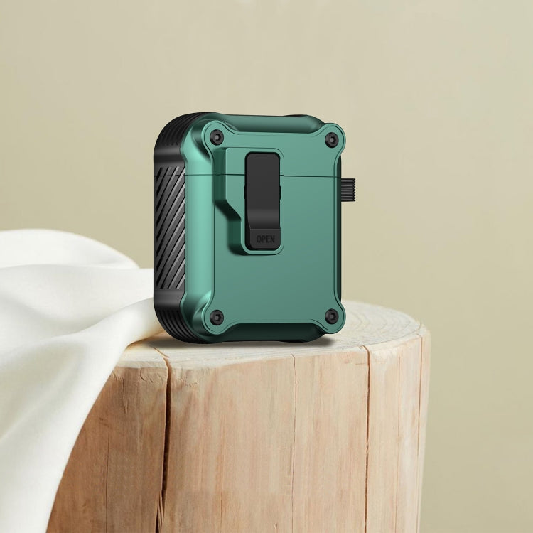 غطاء حماية سماعات أذن مقاوم للصدمات بشكل نسر مع مفتاح، لسماعات AirPods Pro 3، AirPods Pro 2، AirPods 3، AirPods Pro، AirPods 1 / 2