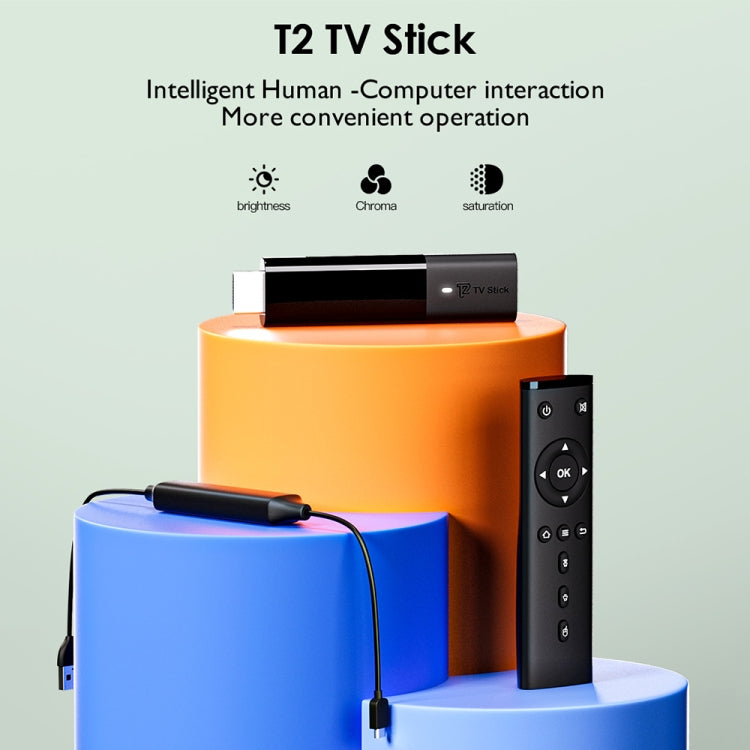 صندوق تلفاز ذكي T2 أندرويد 11 بدقة 4K HD، عصا تلفاز، معالج Cor-tex A35، 2 جيجابايت + 16 جيجابايت، قابس الاتحاد الأوروبي، قابس الولايات المتحدة، قابس المملكة المتحدة، قابس أستراليا