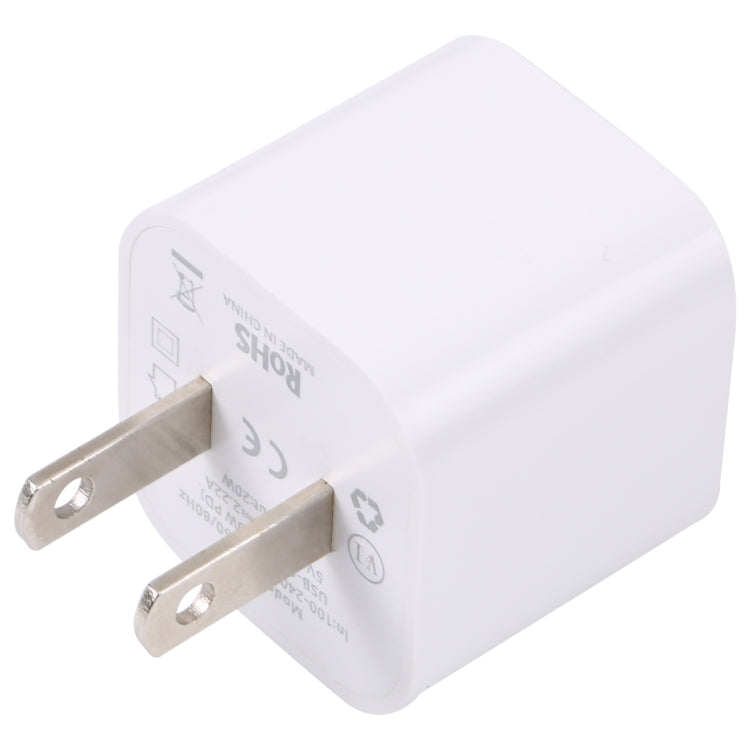 شاحن سريع 20 واط PD USB-C/Type-C، المواصفات: قابس الولايات المتحدة، قابس الولايات المتحدة