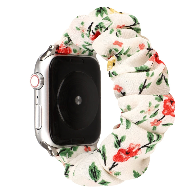 سوار ساعة من القماش وحلقة شعر من الفولاذ المقاوم للصدأ، لسلسلة Apple Watch 8 و7 مقاس 41 مم / SE 2 و6 وSE و5 و4 مقاس 40 مم / 3 و2 و1 مقاس 38 مم، لساعات Apple Watch Ultra مقاس 49 مم / سلسلة 8 و7 مقاس 45 مم / SE 2 و6 وSE و5 و4 مقاس 44 مم / 3 و2 و1 مقاس 42 مم