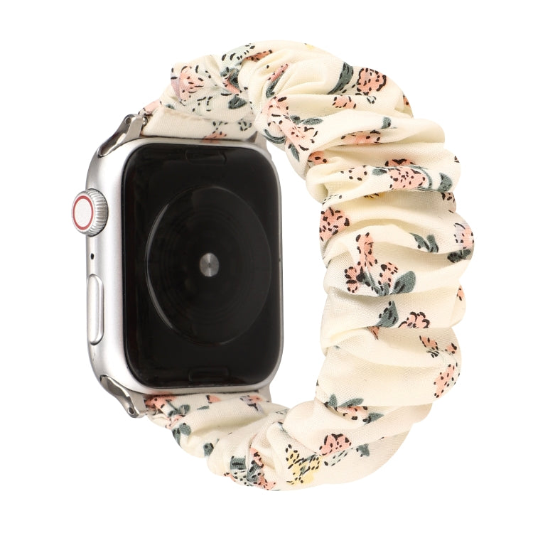 سوار ساعة من القماش وحلقة شعر من الفولاذ المقاوم للصدأ، لسلسلة Apple Watch 8 و7 مقاس 41 مم / SE 2 و6 وSE و5 و4 مقاس 40 مم / 3 و2 و1 مقاس 38 مم، لساعات Apple Watch Ultra مقاس 49 مم / سلسلة 8 و7 مقاس 45 مم / SE 2 و6 وSE و5 و4 مقاس 44 مم / 3 و2 و1 مقاس 42 مم