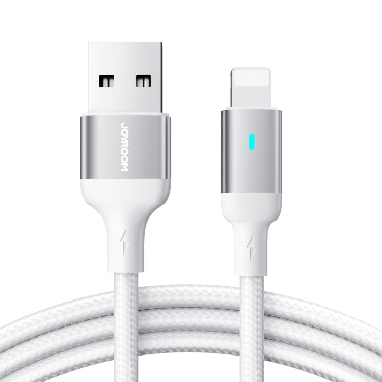 كابل شحن سريع 2.4A USB-A إلى 8 بن من سلسلة Extraordinary من JOYROOM S-UL012A10، 20 واط 8 بن، 1.2م