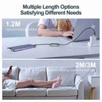 كابل شحن سريع 2.4A USB-A إلى 8 بن من سلسلة Extraordinary من JOYROOM S-UL012A10، 20 واط 8 بن، 1.2م