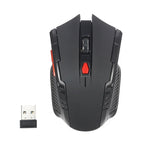 ماوس مكتبي لاسلكي قابل للتعديل بثلاث سرعات 6 أزرار 2.4G 1600DPI، A882 أسود، A882 أحمر، A882 ذهبي، A882 أزرق، A882 فضي رمادي
