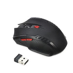 ماوس مكتبي لاسلكي قابل للتعديل بثلاث سرعات 6 أزرار 2.4G 1600DPI، A882 أسود، A882 أحمر، A882 ذهبي، A882 أزرق، A882 فضي رمادي