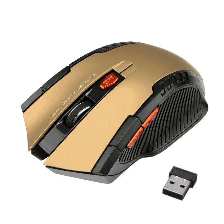ماوس مكتبي لاسلكي قابل للتعديل بثلاث سرعات 6 أزرار 2.4G 1600DPI، A882 أسود، A882 أحمر، A882 ذهبي، A882 أزرق، A882 فضي رمادي