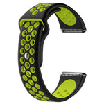 For Fitbit Versa Two-tone Silicone Replacement Wrist Strap Watchband