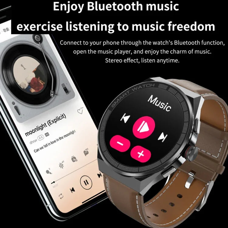 BM01 ساعة ذكية مقاومة للماء بمعيار IP68 بحزام سيليكون 1.45 بوصة تدعم مكالمات البلوتوث / NFC، حزام سيليكون (فضي)، حزام سيليكون (أسود)
