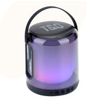 مكبر صوت T&G TG376 محمول خارجي مع إضاءة LED RGB متعددة الألوان ومضخم صوت بلوتوث لاسلكي