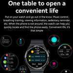 HDT 3 Max ساعة ذكية مقاومة للماء بمعيار IP67 بحزام سيليكون 1.6 بوصة تدعم مكالمات البلوتوث / NFC، حزام سيليكون (أسود)، حزام سيليكون (فضي)