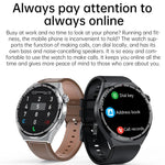 HDT 3 Max ساعة ذكية مقاومة للماء بمعيار IP67 بحزام سيليكون 1.6 بوصة تدعم مكالمات البلوتوث / NFC، حزام سيليكون (أسود)، حزام سيليكون (فضي)