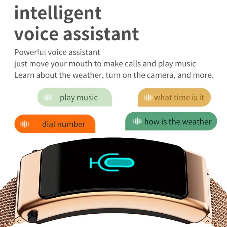 K50 ساعة ذكية مقاومة للماء بمعيار IP67 بحزام سيليكون قابل للفصل 1.08 بوصة مع سماعة تدعم مكالمات البلوتوث، حزام سيليكون (أسود)، حزام سيليكون (أسود فضي)