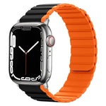 سوار ساعة ذكي مغناطيسي من السيليكون، لسلسلة Apple Watch 8&7 مقاس 41مم، لسلسلة Apple Watch 8&7 مقاس 45مم