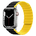 سوار ساعة ذكي مغناطيسي من السيليكون، لسلسلة Apple Watch 8&7 مقاس 41مم، لسلسلة Apple Watch 8&7 مقاس 45مم