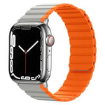 سوار ساعة ذكي مغناطيسي من السيليكون، لسلسلة Apple Watch 8&7 مقاس 41مم، لسلسلة Apple Watch 8&7 مقاس 45مم