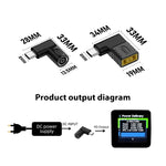 محول طاقة بمدخل DC بقوة 65 واط إلى USB-C / Type-C PD، 7.9x0.9مم، 7.4x0.6مم، لمنفذ لينوفو المربع، 6.5x1.4مم، 6.3x3.0مم، 5.5x2.5مم، 5.5x2.1مم، 5.5x1.7مم، 5.5x1.0مم، 4.8x1.7مم، 4.0x1.7مم، 4.0x13.5مم، 4.5x0.6مم، 3.5x1.35مم، 2.5x0.7مم، 6.0x3.7مم، 3.0x1.1مم