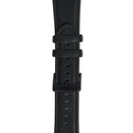 سوار ساعة من الجلد الطبيعي مشمع بالزيت، لساعات Amazfit GTR 47 مم / Pace / Stratos، لساعات Amazfit 2 Stratos، لساعات Ticwatch Pro / E2 / S2، لساعات Pebble الجيل الأول، لساعات Pebble Time