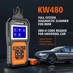 KONNWE KW480 2.8 inch Color Screen OBD2 Car Fault Detector, For BMW