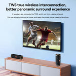 مكبر صوت T&G TG375 محمول خارجي مع إضاءة LED RGB ومضخم صوت بلوتوث لاسلكي، TG375