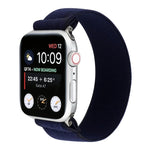 سوار ساعة مضفر من النايلون المرن، لسلسلة Apple Watch 8&7 مقاس 45مم، لسلسلة Apple Watch 8&7 مقاس 41مم